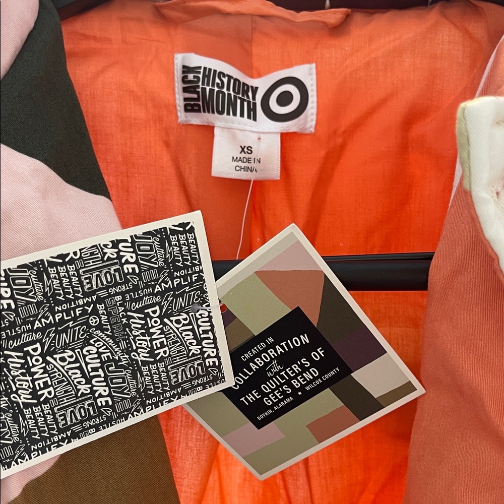 Colorful Patchwork Utility Jacket - image 2